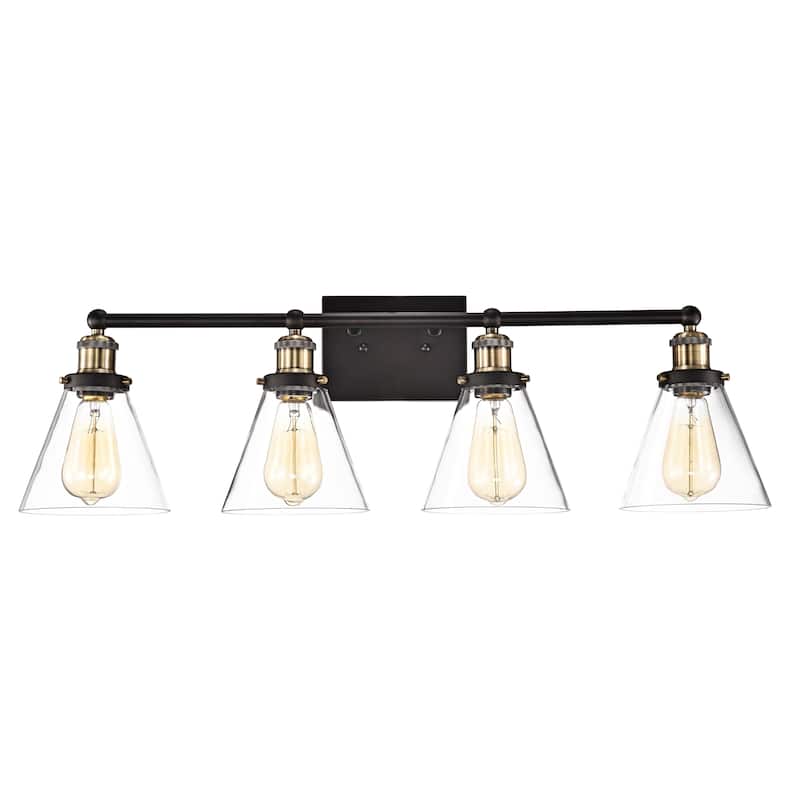 Copper Grove Canolich 4-light Oil-rubbed Bronze Bath/Vanity Fixture