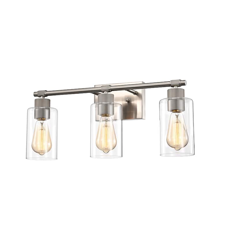 Copper Grove Ribafeta 3-light Bath/Vanity Fixture - Brushed Nickel
