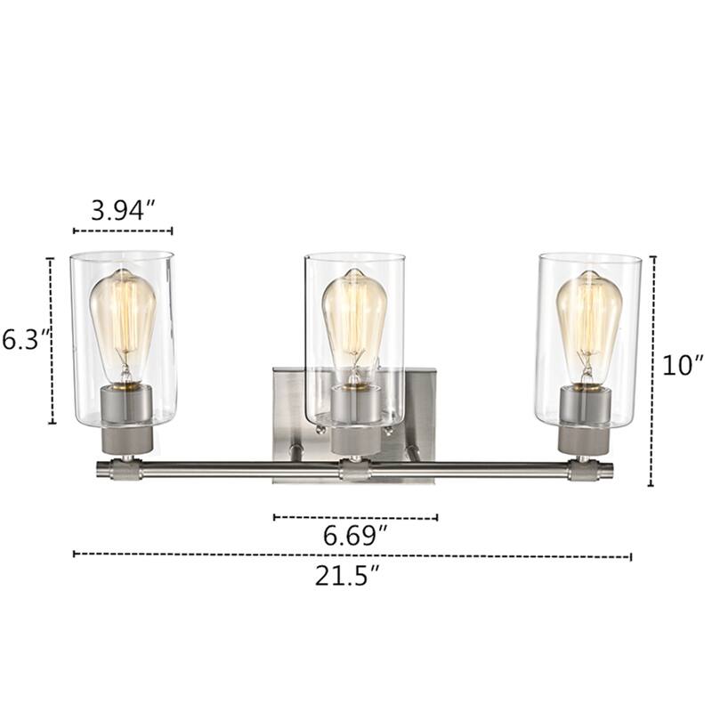 Copper Grove Ribafeta 3-light Bath/Vanity Fixture