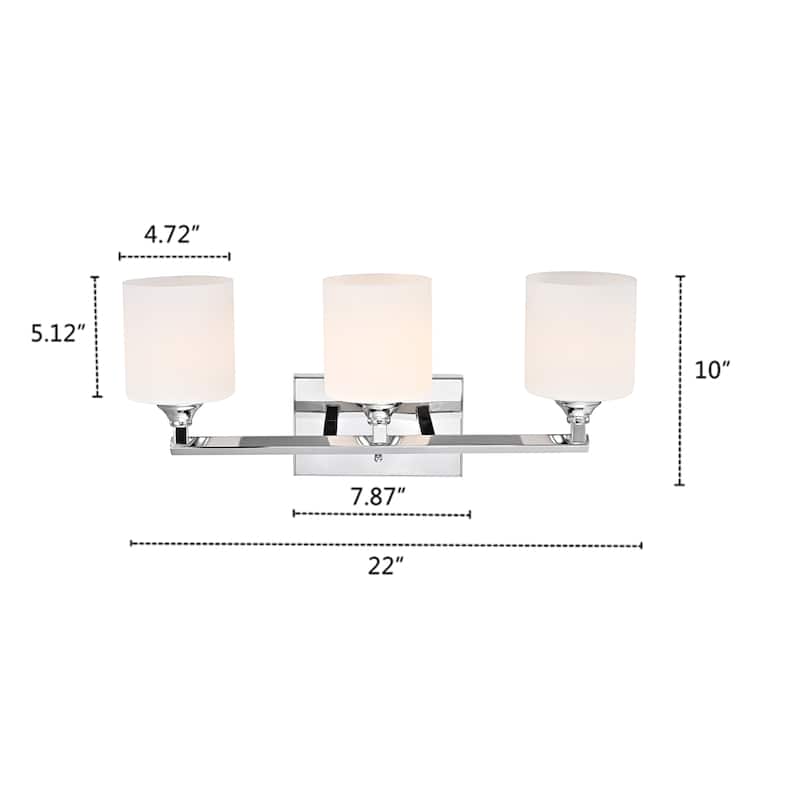 Copper Grove Escas 3-light Bath/Vanity Fixture