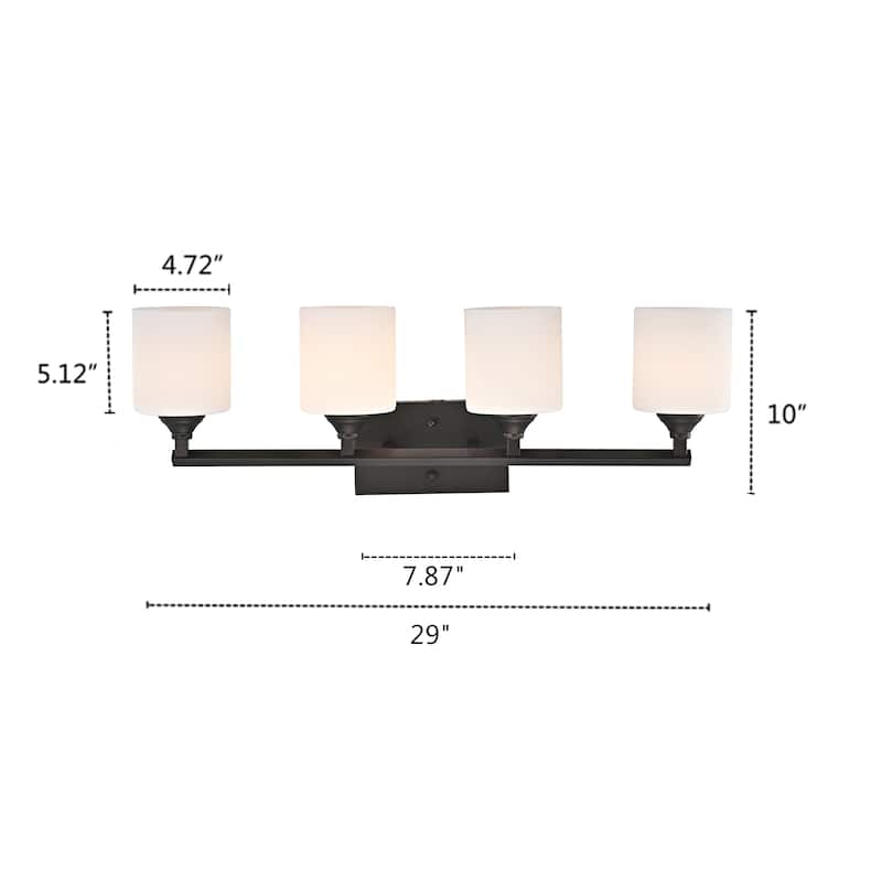 Copper Grove Margineda 4-light Bath/Vanity Fixture