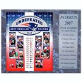 New England Patriots 2007 12x15 plaque (16-0)