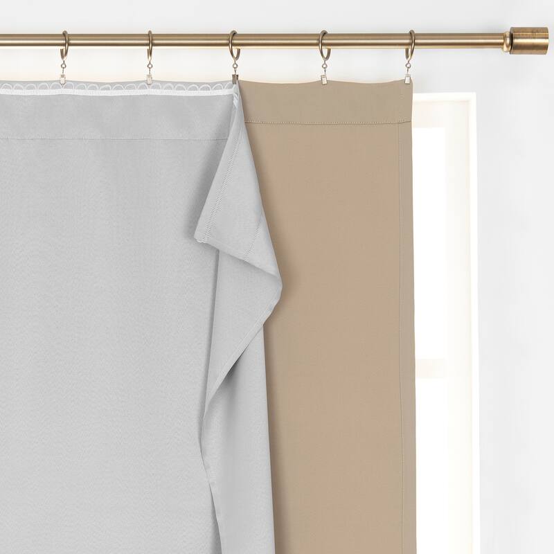 SunVeil Extra Wide Thermal Blackout Curtain Liner - 40"x60"