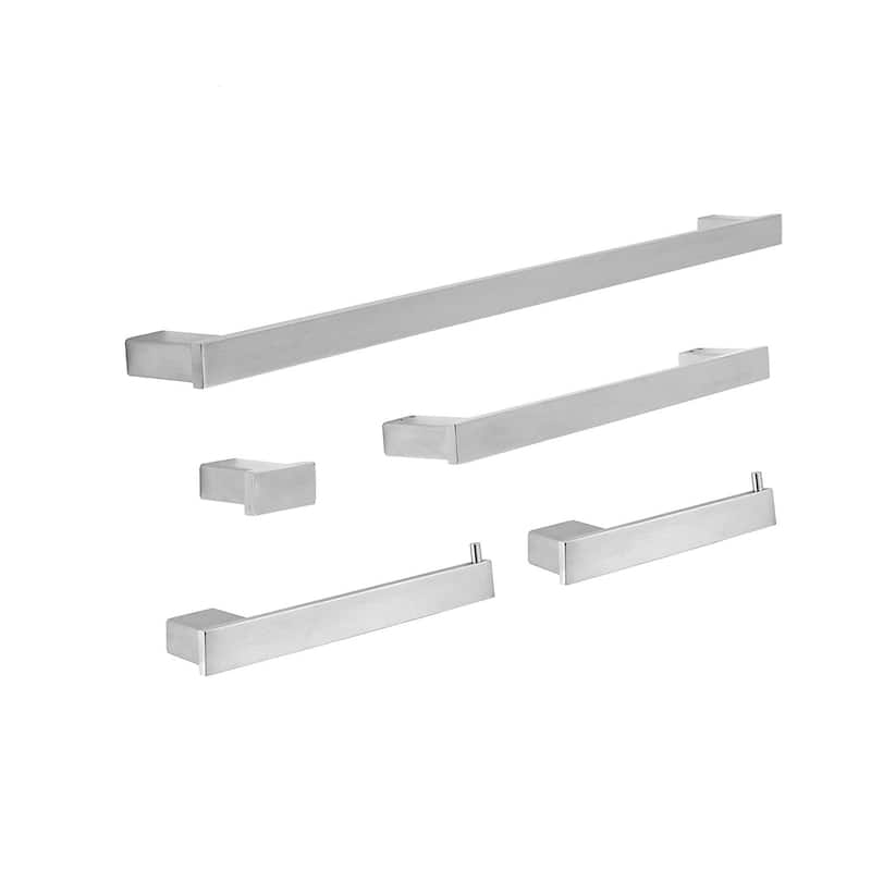 BOANN Sweden T304 Stainless Steel Bathroom Accessory Set 5 Piece