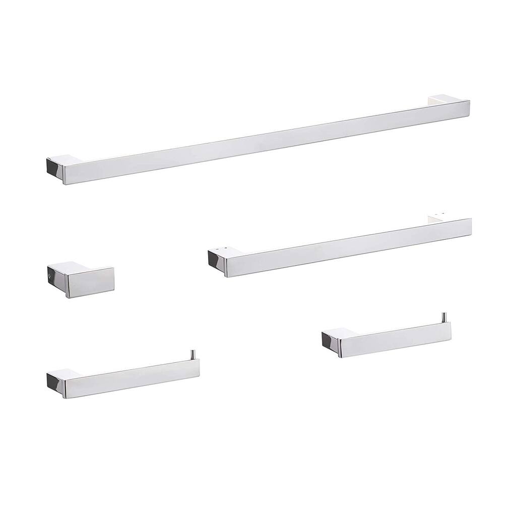 BOANN Sweden T304 Stainless Steel Bathroom Accessory Set 5 Piece