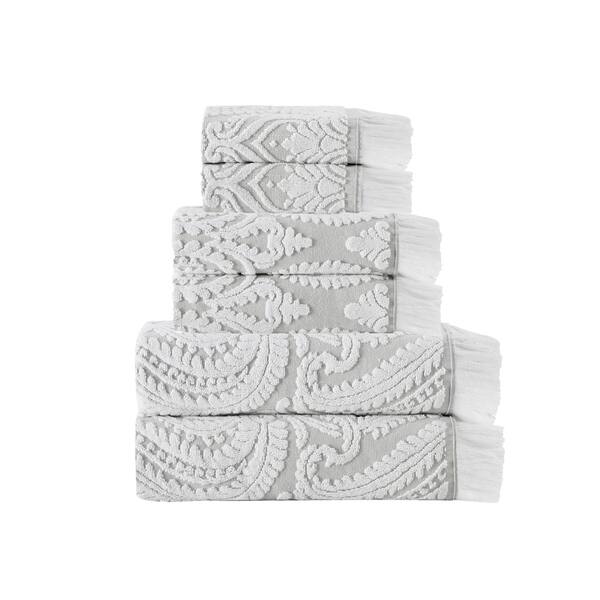 Enchante Home Laina Turkish Cotton Bath Towel Set of 4 - Beige 