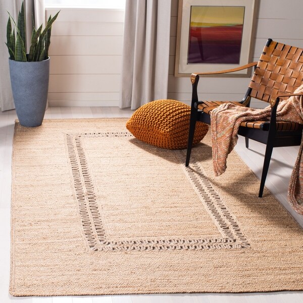 Safavieh Handmade Natural Fiber Arnela Casual Solid Jute Rug