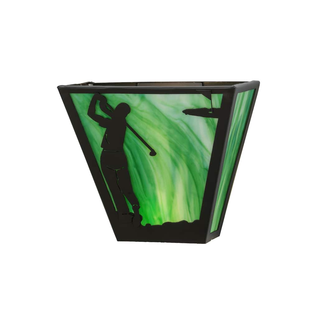 13" Wide Golf Wall Sconce