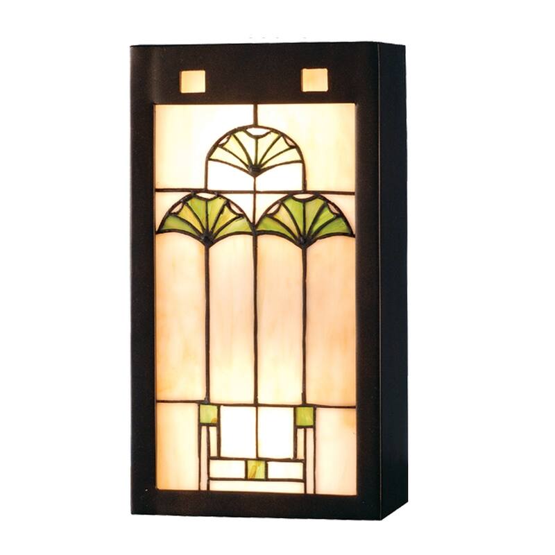 7.5"W Ginkgo Wall Sconce