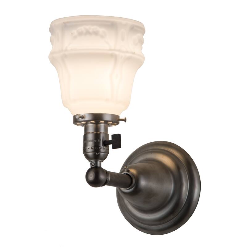 5"W Revival Garland Wall Sconce