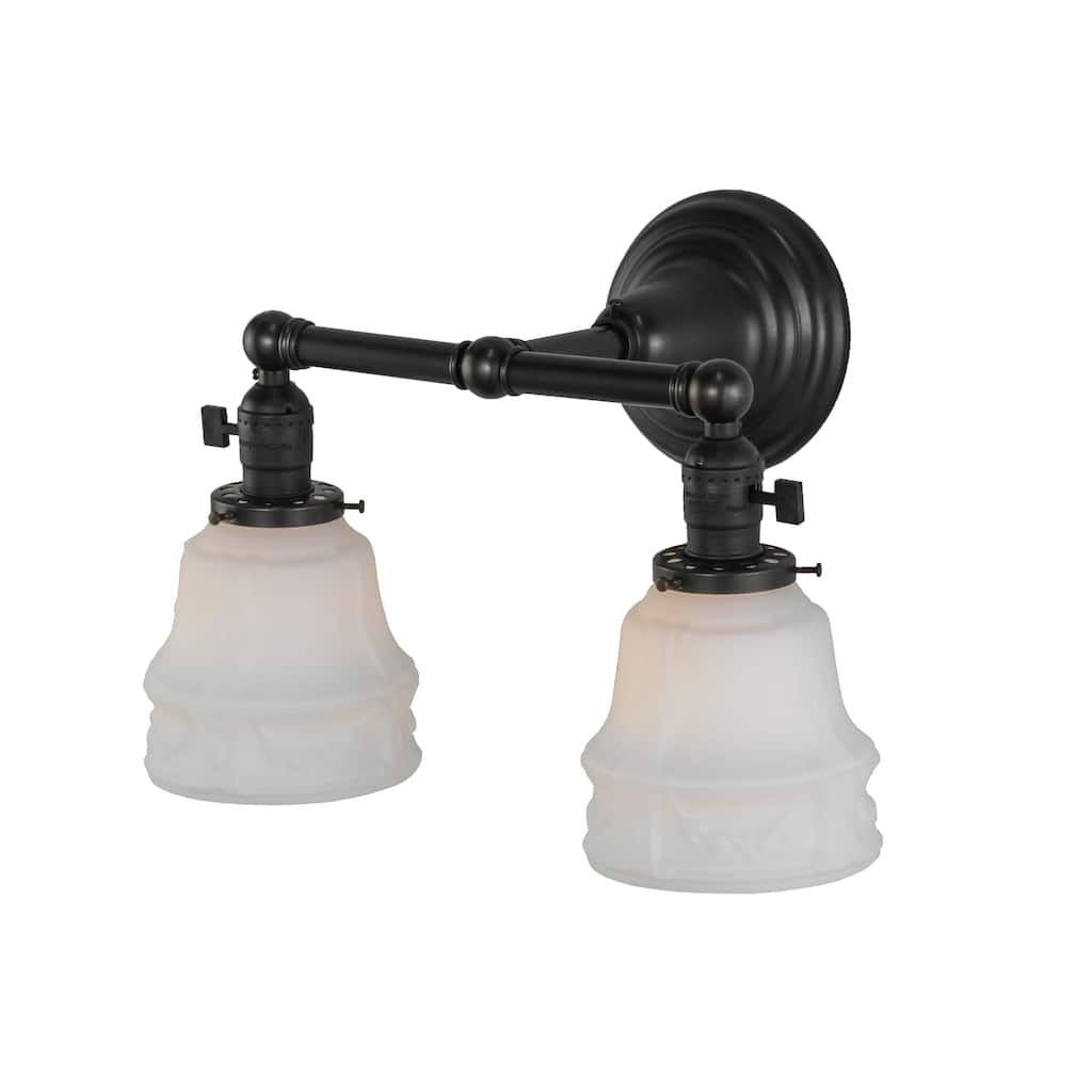 15"W Revival Chelsea 2 LT Garland Wall Sconce