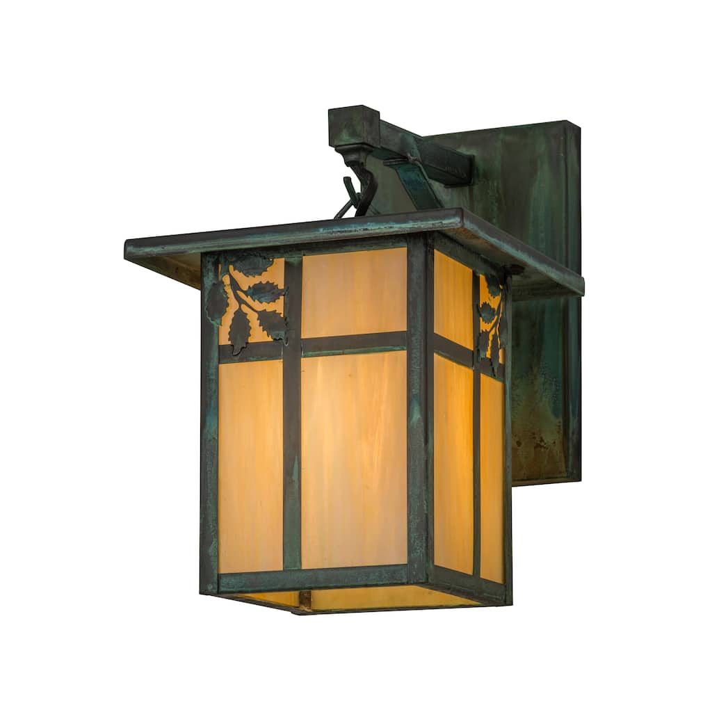 9"W Hyde Park Sprig Hanging Wall Sconce