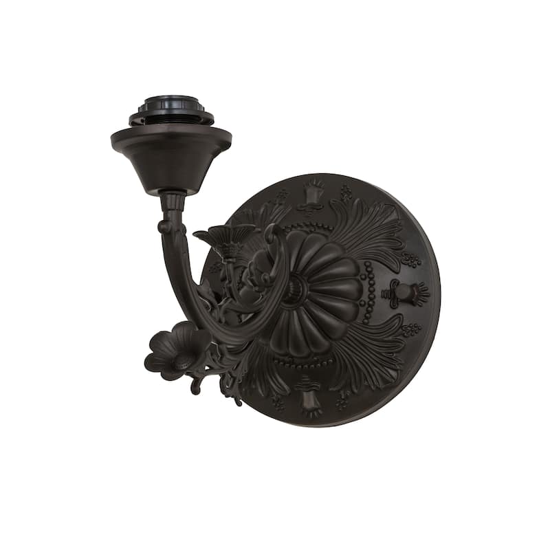 7"W Victorian Wall Sconce Hardware