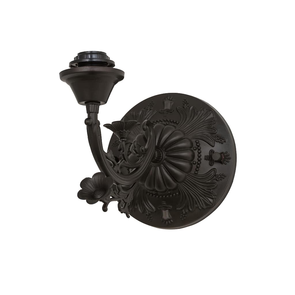 7"W Victorian Wall Sconce Hardware
