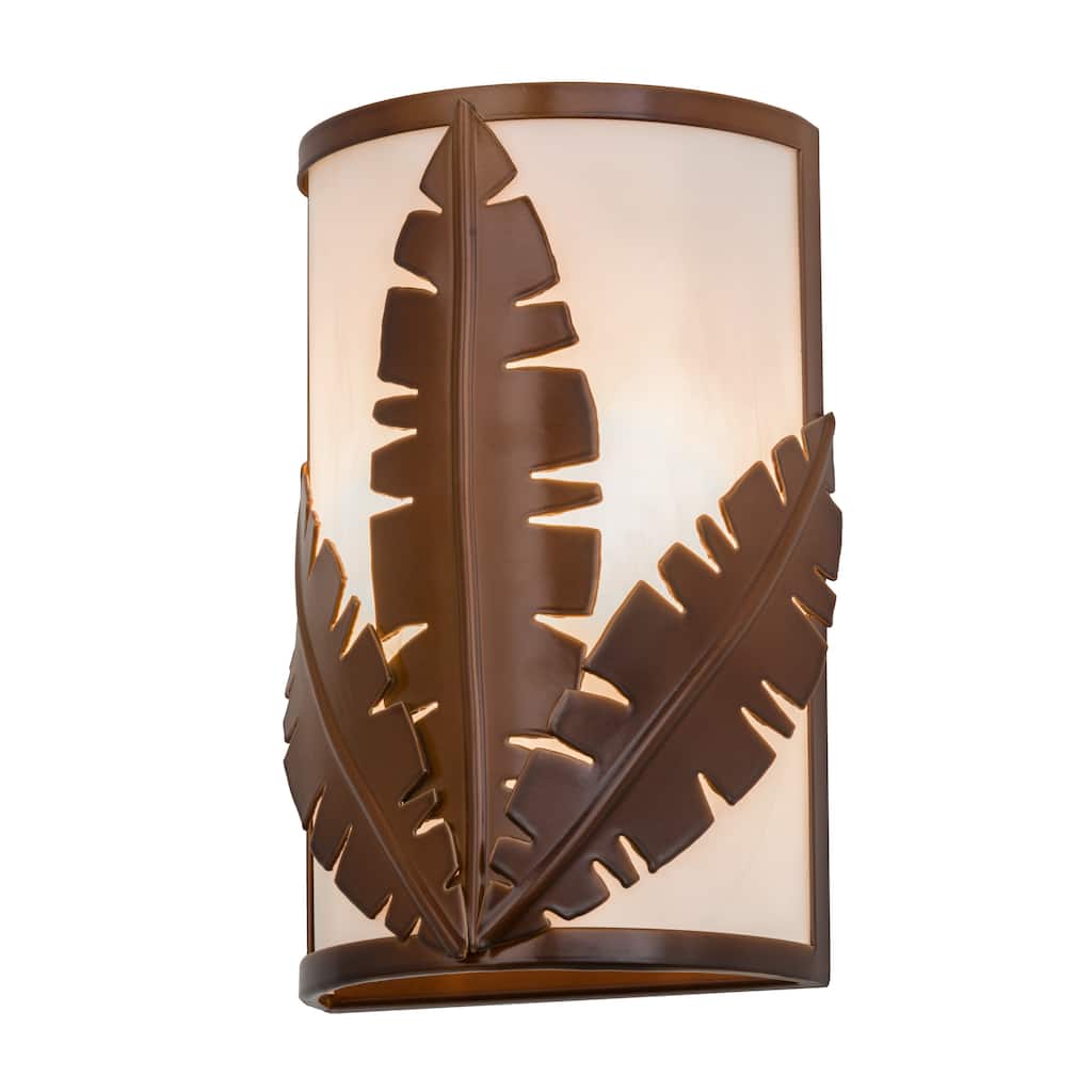 8"W Tiki Wall Sconce