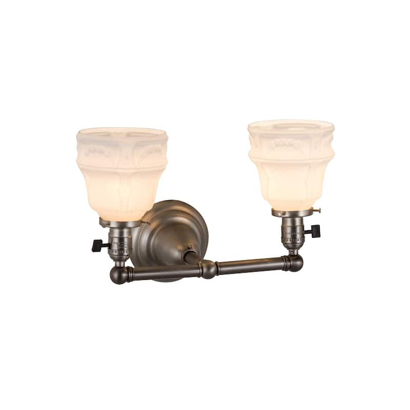 15.5"W Revival Garland 2 LT Wall Sconce