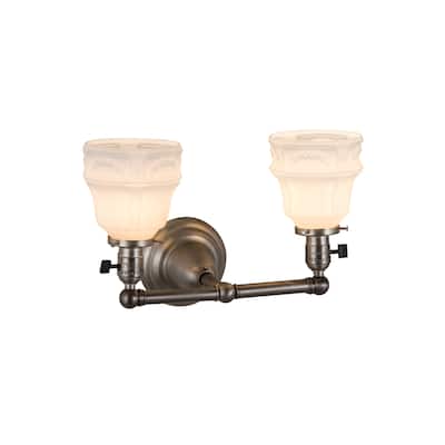 15.5"W Revival Garland 2 LT Wall Sconce