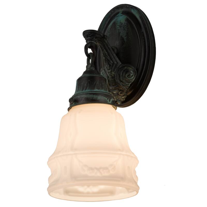 5"W Revival Garland Wall Sconce