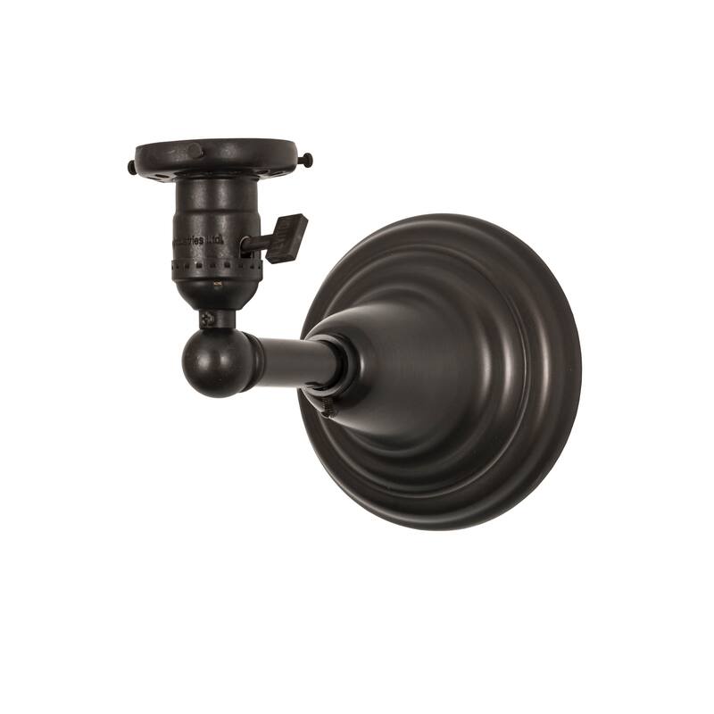 4.5"W Revival Paddle Socket Wall Sconce