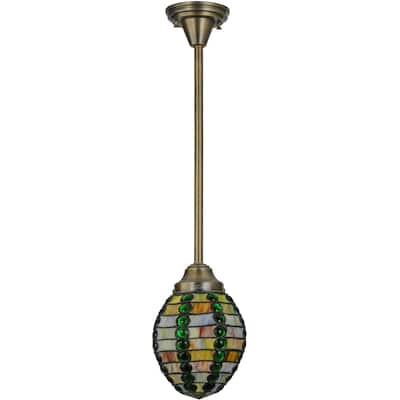 8"W Beehive Mini Pendant