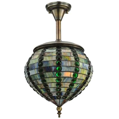 13"W Beehive Pendant