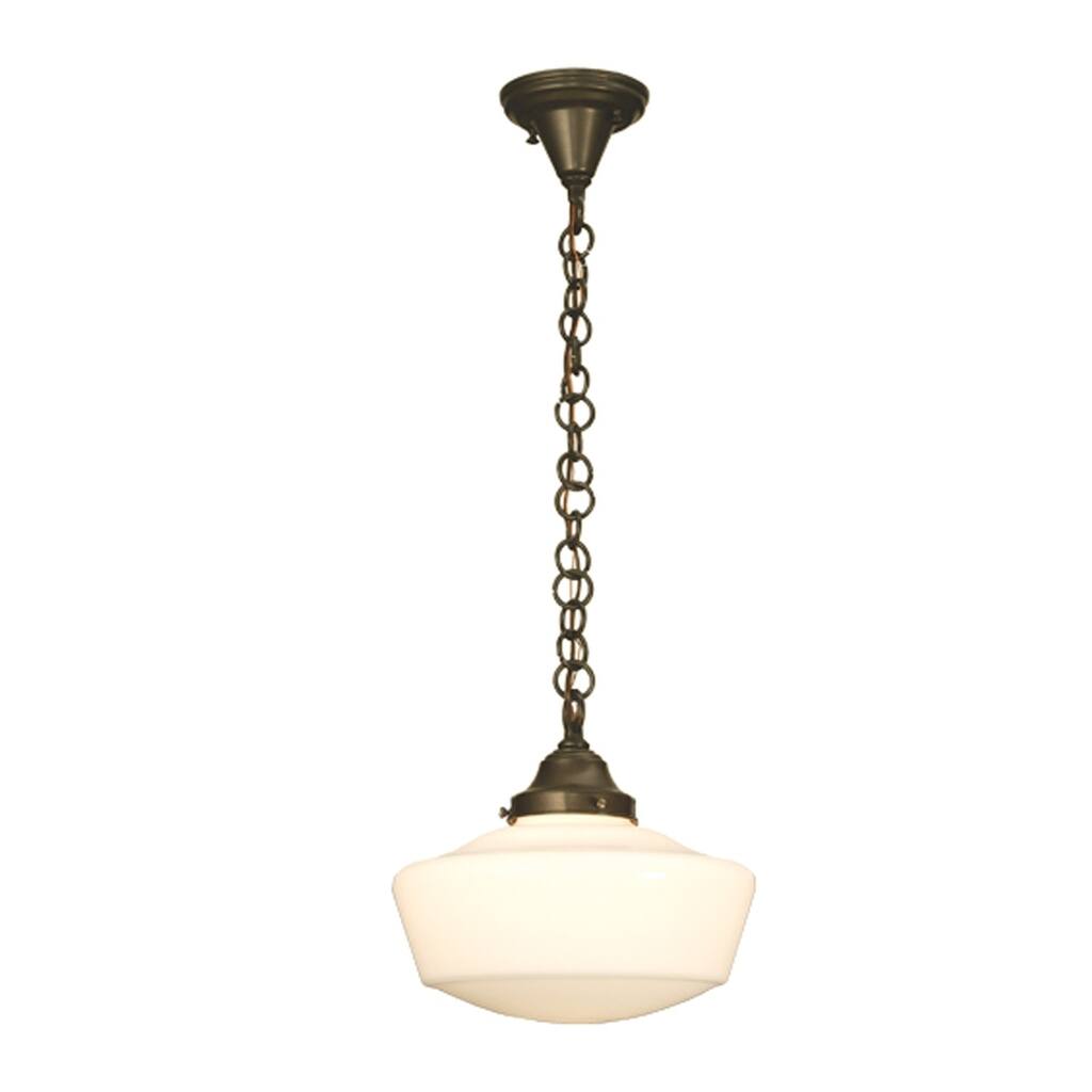 12"W Revival Schoolhouse Pendant