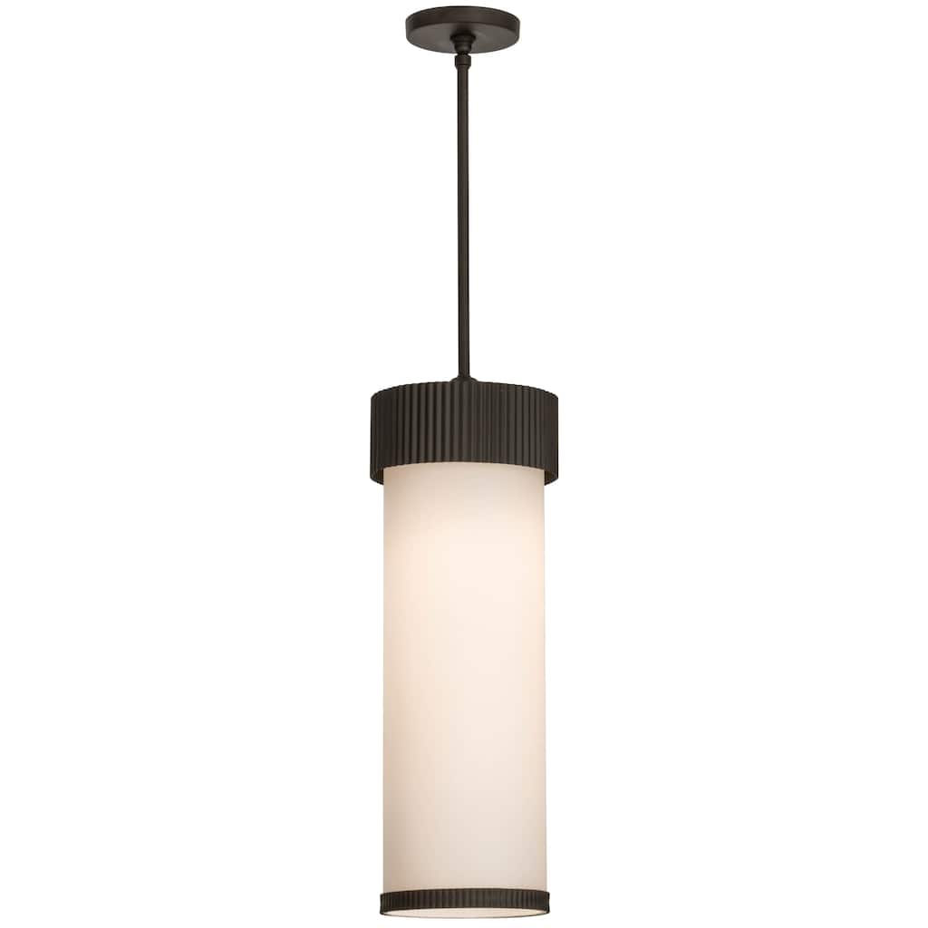 8"W Cilindro Corrugated Pendant