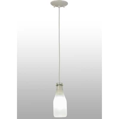 5"W Milk Bottle LED Mini Pendant
