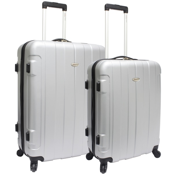 travelers choice 2 piece hardside spinner set