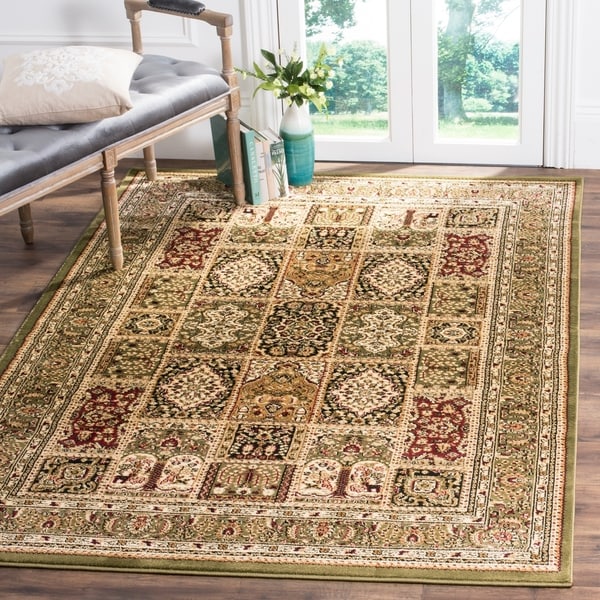 Safavieh Lyndhurst Traditional Oriental Green/ Multi Rug - 5'3 x 7'6