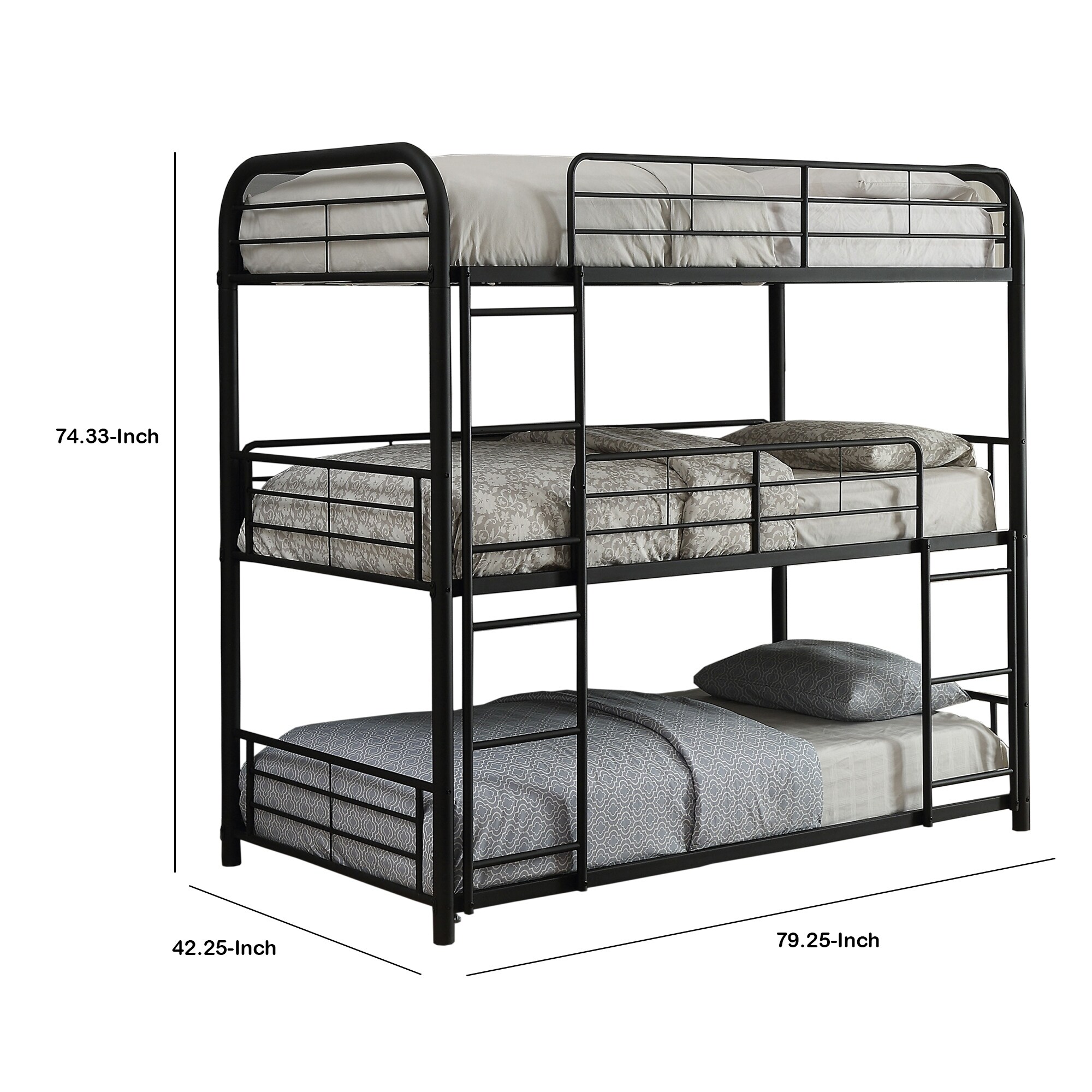 3 layer bunk beds for sale