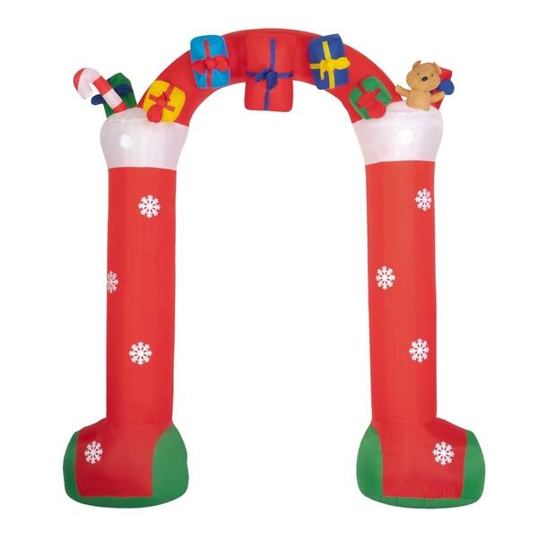 Shop Kinbor 10ft Christmas Inflatable Archway With Gift Boxes And