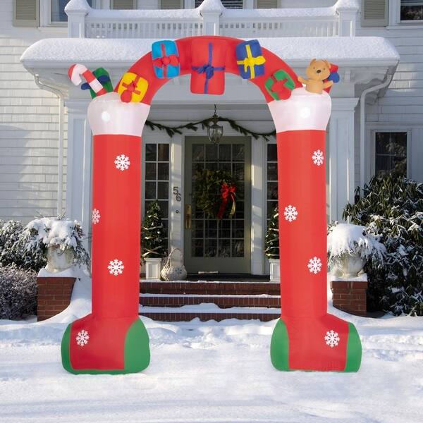 Shop Kinbor 10ft Christmas Inflatable Archway With Gift Boxes And