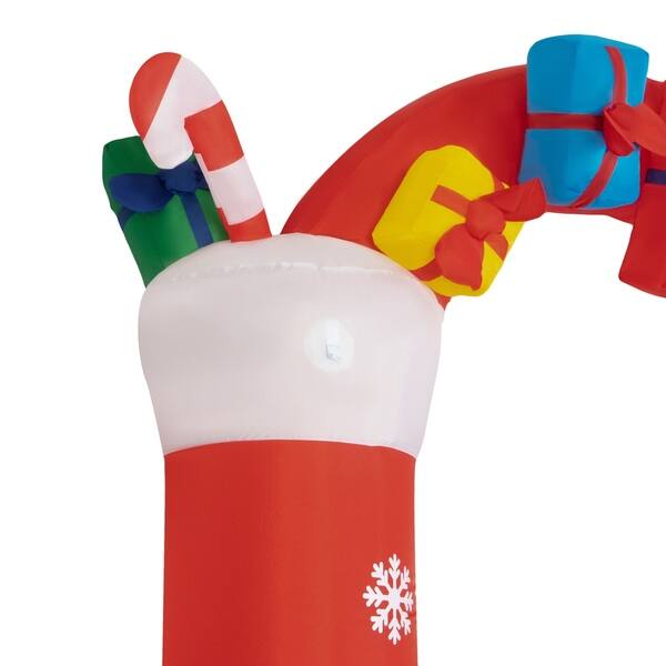 Shop Kinbor 10ft Christmas Inflatable Archway With Gift Boxes And