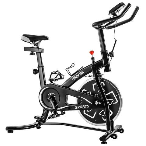 Indoor Cycling Exercise Stationary Bike with Monitor and Flywheel
