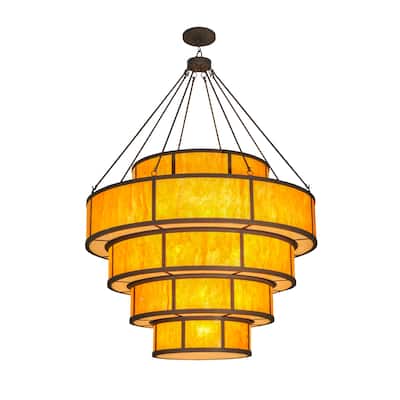 74"W Jayne 5 Tier LED Pendant
