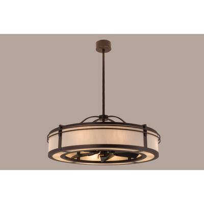 45"W Sargent W/Uplights Chandel-Air
