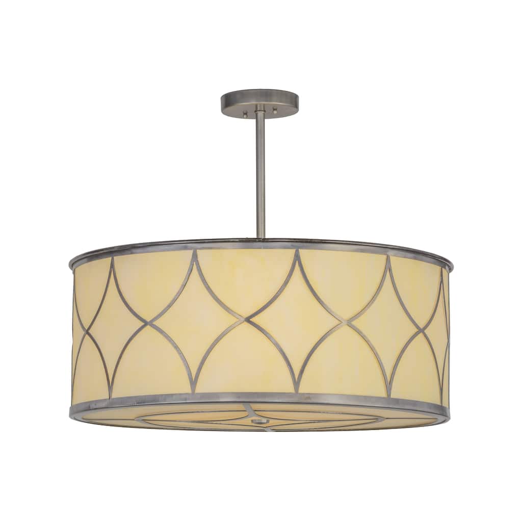 30"W Diamond Cilindro Pendant