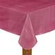 Café Deauville Vinyl Table Cloth - 60x84 ov - Burgundy
