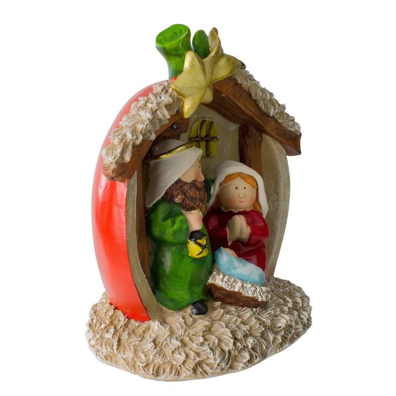 7.5" Tabletop Children's First Nativity Scene Christmas Decoration - N/A
