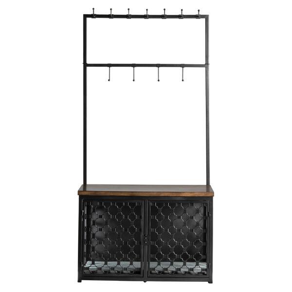 Shop Carbon Loft Limber Pet Crate Hall Tree With Crate Pad Free