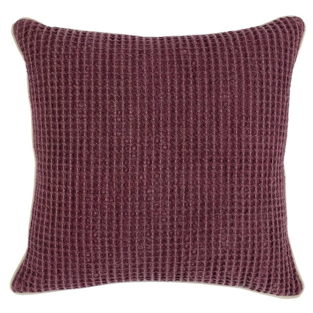 Kosas Home Jasmine Waffle Weave 20" Throw Pillow