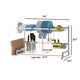 preview thumbnail 9 of 7, 34in. Stainless Steel Dish Drying Rack Over Kitchen Sink, Dishes and Utensils Drying Shelf, Kitchen Storage Countertop Organizer