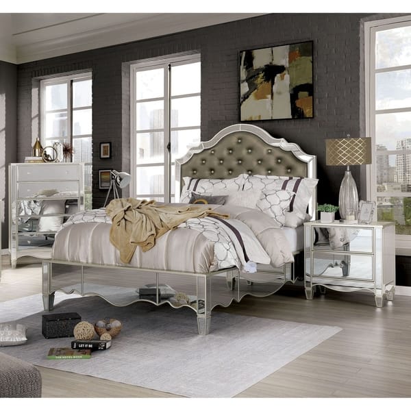 Acme Furniture Louis Philippe III 3 Piece King Size Bedroom Set