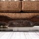 preview thumbnail 12 of 10, Furniture of America Pora Traditional Brown 2-piece Sofa Set