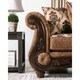 preview thumbnail 7 of 10, Furniture of America Pora Traditional Brown 2-piece Sofa Set