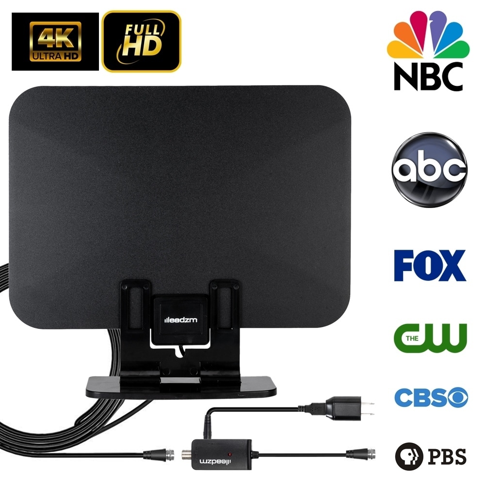 TV Antenna 2019 Newest HDTV 200 Miles Range for Free Local Channels 1080P 4K HD VHF UHF All TVs