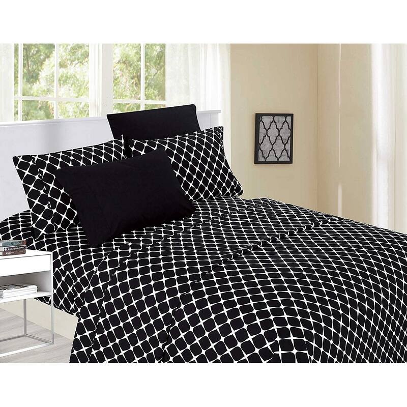 Porch & Den Seiffert Trellis Pattern 6-piece Bed Sheet Set