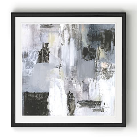 Cinder Composition II -Black Framed Print