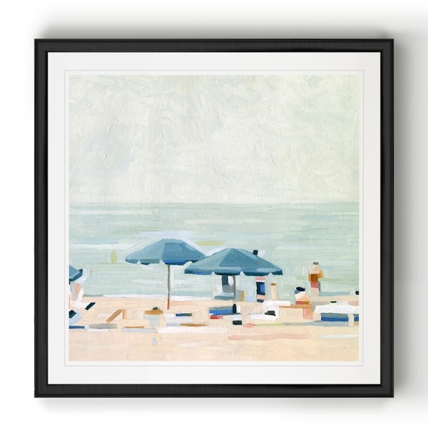 If It's the Beaches I -Black Framed Print. Opens flyout.